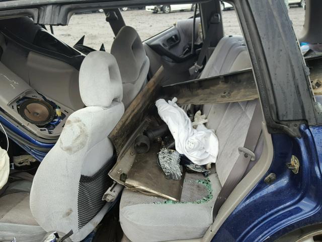 JF1SF65512H729018 - 2002 SUBARU FORESTER S BLUE photo 6