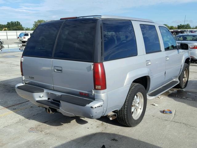 1GKEK13R6XR915588 - 1999 GMC DENALI SILVER photo 4