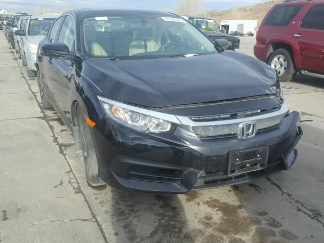 2HGFC2F78HH504337 - 2017 HONDA CIVIC EX შავი ფოტო 1