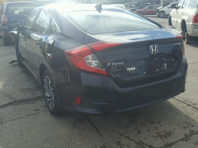 2HGFC2F78HH504337 - 2017 HONDA CIVIC EX შავი ფოტო 3