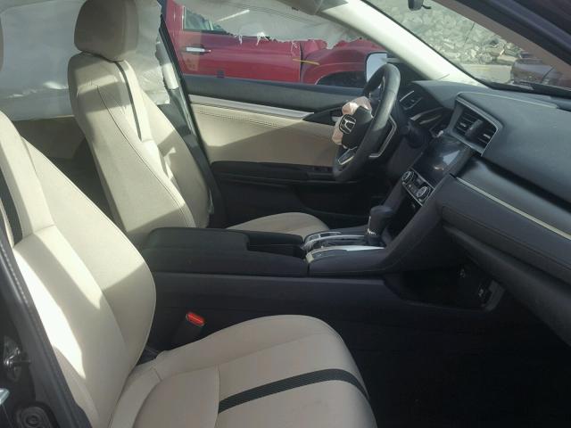 2HGFC2F78HH504337 - 2017 HONDA CIVIC EX შავი ფოტო 5