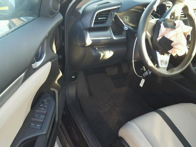 2HGFC2F78HH504337 - 2017 HONDA CIVIC EX შავი ფოტო 9