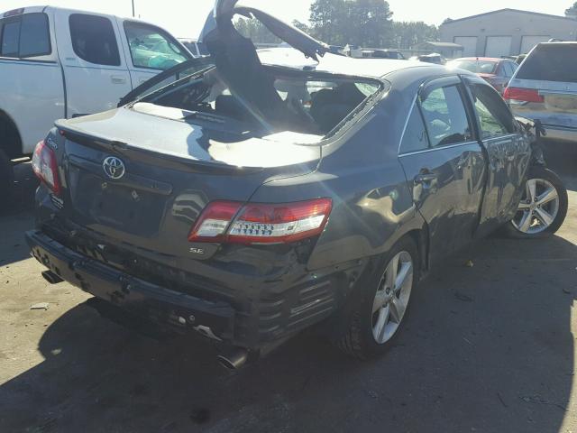 4T1BF3EK6BU232046 - 2011 TOYOTA CAMRY BASE GRAY photo 4