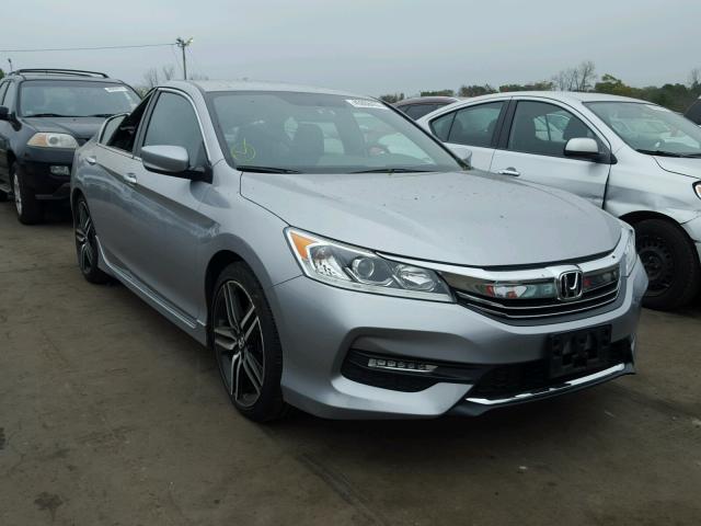 1HGCR2F59GA132357 - 2016 HONDA ACCORD SPO SILVER photo 1