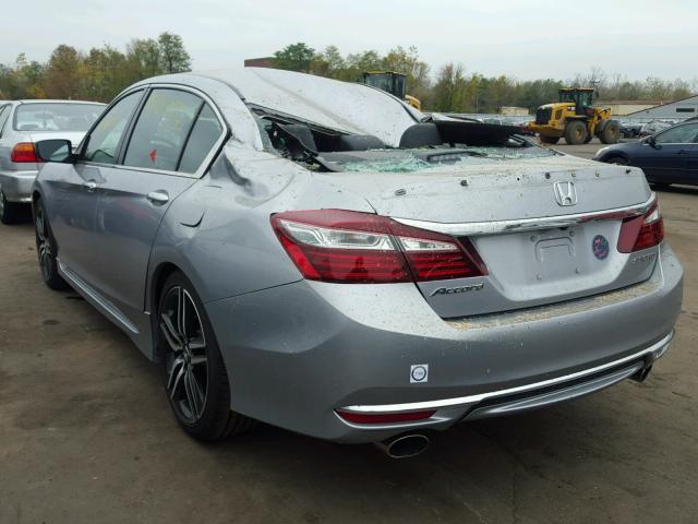 1HGCR2F59GA132357 - 2016 HONDA ACCORD SPO SILVER photo 3