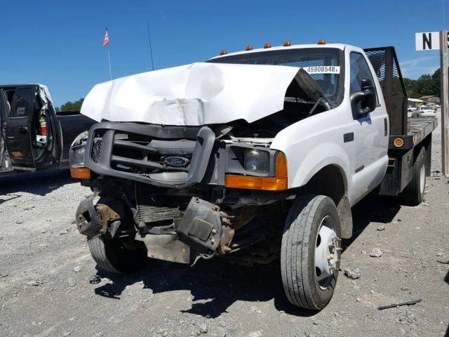 1FDXF46F2XED98305 - 1999 FORD F450 SUPER WHITE photo 2