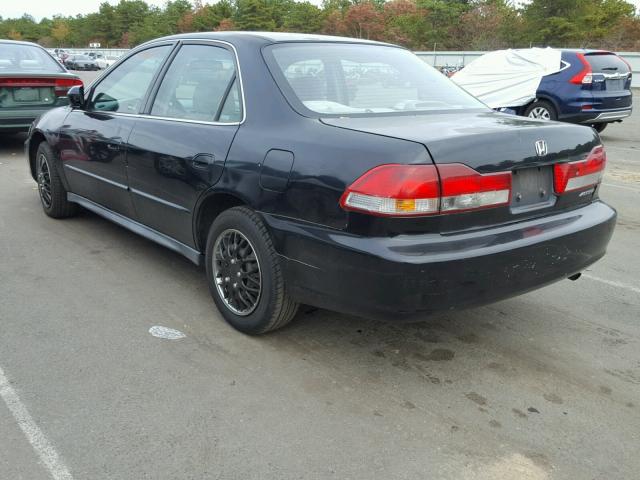 1HGCG66542A072817 - 2002 HONDA ACCORD BLACK photo 3