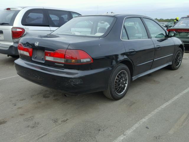 1HGCG66542A072817 - 2002 HONDA ACCORD BLACK photo 4