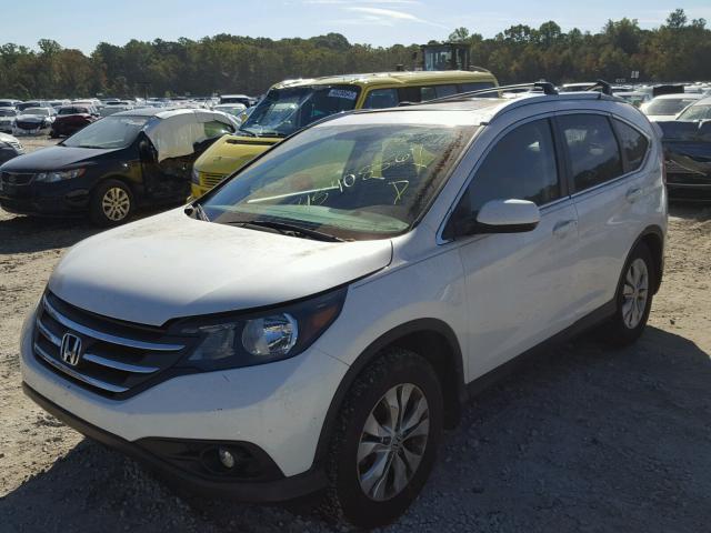 5J6RM4H75CL080381 - 2012 HONDA CR-V EXL 白色 照片 2