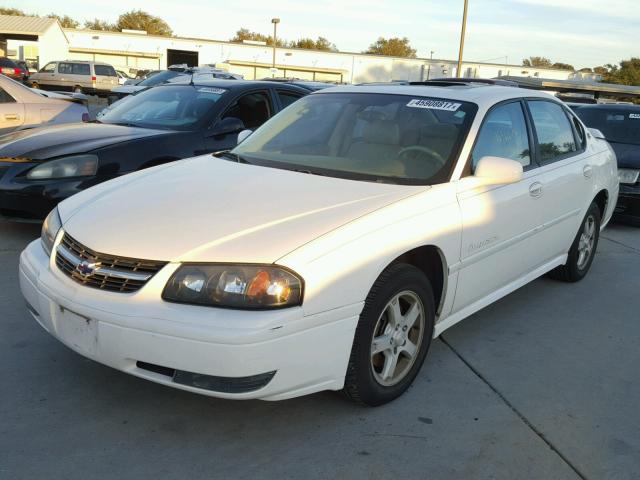 2G1WH52K149382591 - 2004 CHEVROLET IMPALA LS WHITE photo 2