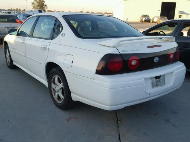 2G1WH52K149382591 - 2004 CHEVROLET IMPALA LS WHITE photo 3