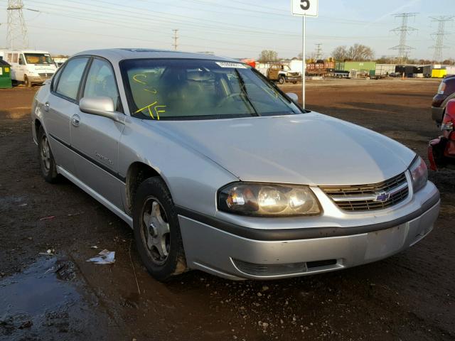 2G1WH55K629181410 - 2002 CHEVROLET IMPALA SILVER photo 1