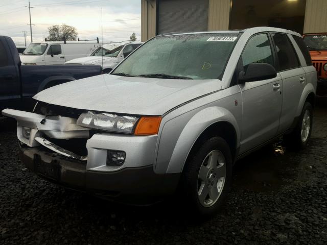 5GZCZ634X4S842602 - 2004 SATURN VUE SILVER photo 2