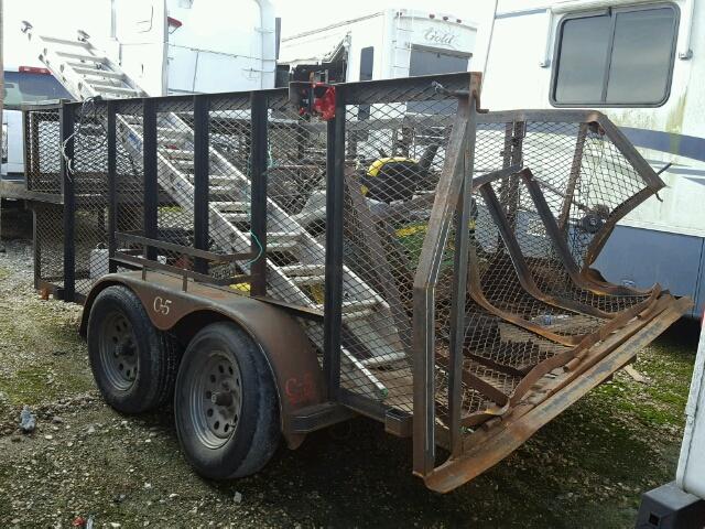 4C9LU1225EE102483 - 2014 UTILITY TRAILER BROWN photo 3