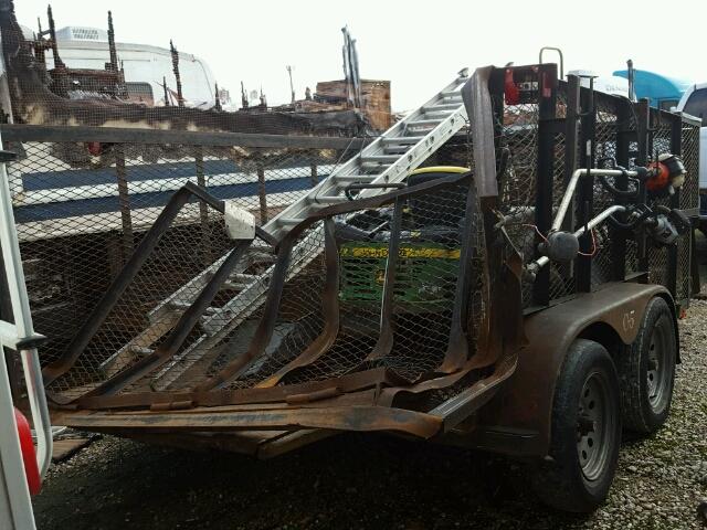 4C9LU1225EE102483 - 2014 UTILITY TRAILER BROWN photo 4