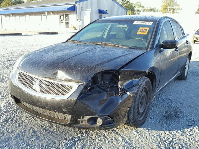 4A32B3FF8CE023871 - 2012 MITSUBISHI GALANT ES BLACK photo 2