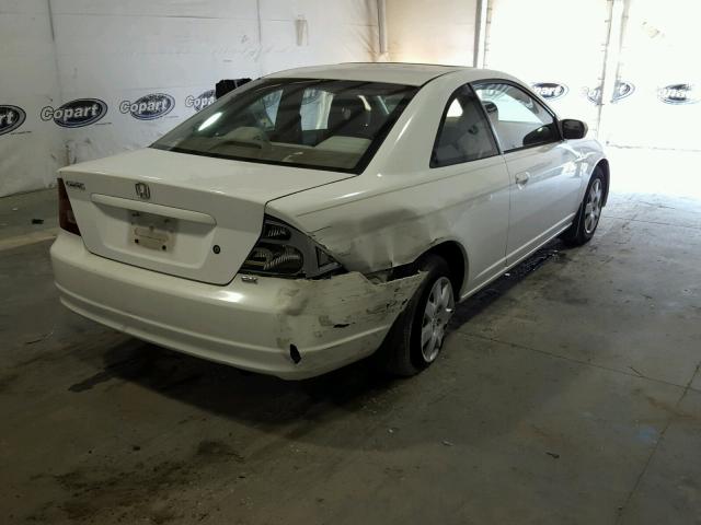 1HGEM229X2L097678 - 2002 HONDA CIVIC EX WHITE photo 4