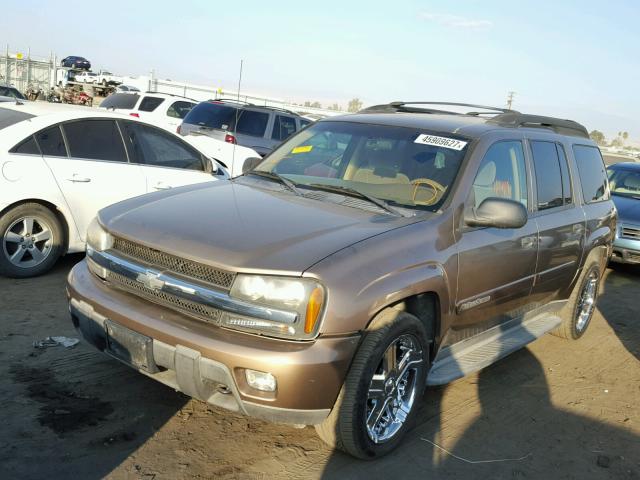 1GNET16S432165741 - 2003 CHEVROLET TRAILBLAZE GOLD photo 2