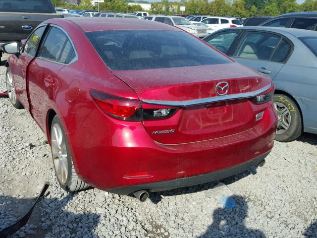 JM1GJ1V56G1475808 - 2016 MAZDA 6 TOURING RED photo 3