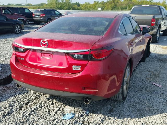 JM1GJ1V56G1475808 - 2016 MAZDA 6 TOURING RED photo 4