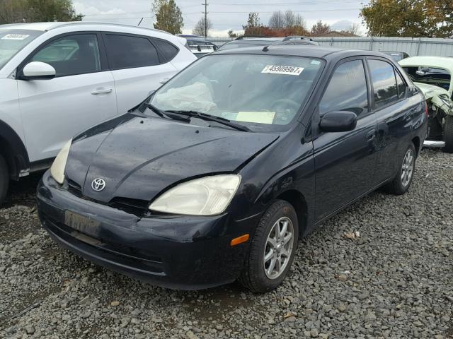 JT2BK12U730083688 - 2003 TOYOTA PRIUS BLACK photo 2