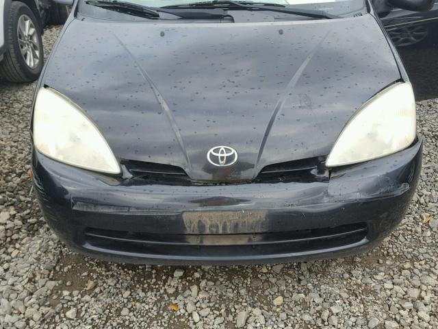 JT2BK12U730083688 - 2003 TOYOTA PRIUS BLACK photo 7