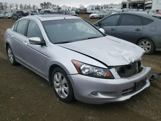 1HGCP36718A026774 - 2008 HONDA ACCORD EX SILVER photo 1