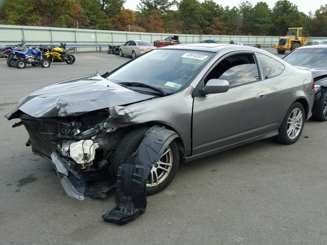 JH4DC54846S008636 - 2006 ACURA RSX GRAY photo 2