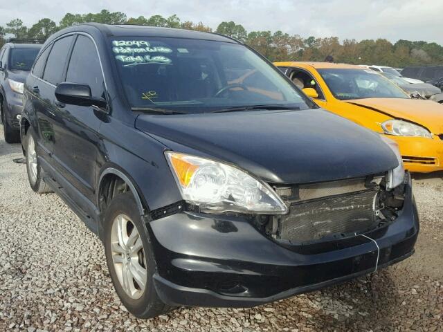 JHLRE3H72BC001134 - 2011 HONDA CR-V EXL BLACK photo 1