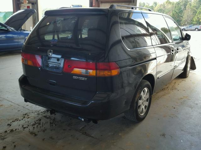 5FNRL18903B073527 - 2003 HONDA ODYSSEY EX BLACK photo 4