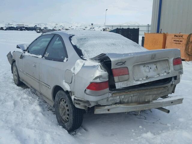 1HGEJ8245XL040778 - 1999 HONDA CIVIC EX ვერცხლისფერი ფოტო 3