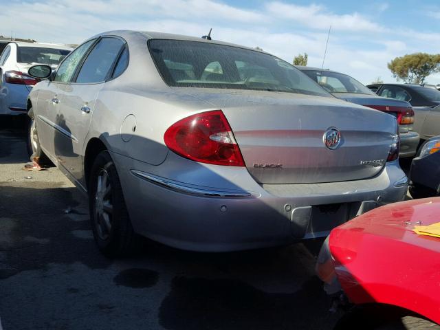 2G4WC582861167266 - 2006 BUICK LACROSSE C SILVER photo 3