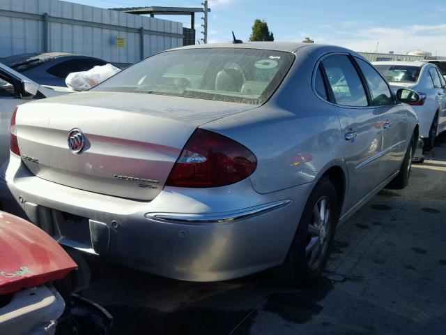 2G4WC582861167266 - 2006 BUICK LACROSSE C SILVER photo 4