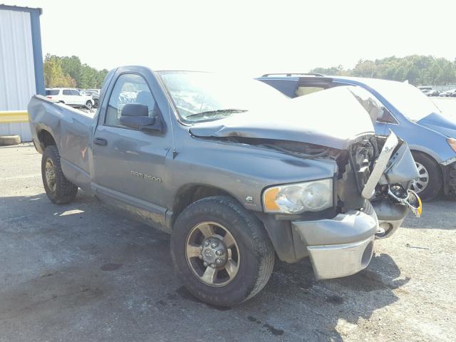 3D7KR26C05G738921 - 2005 DODGE RAM 2500 S GRAY photo 1