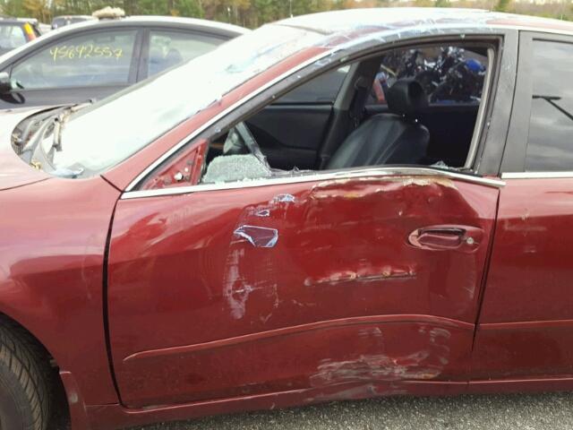 1N4BL11D12C113308 - 2002 NISSAN ALTIMA MAROON photo 9