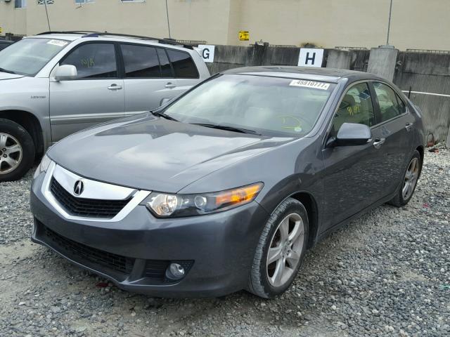 JH4CU26639C032346 - 2009 ACURA TSX GRAY photo 2