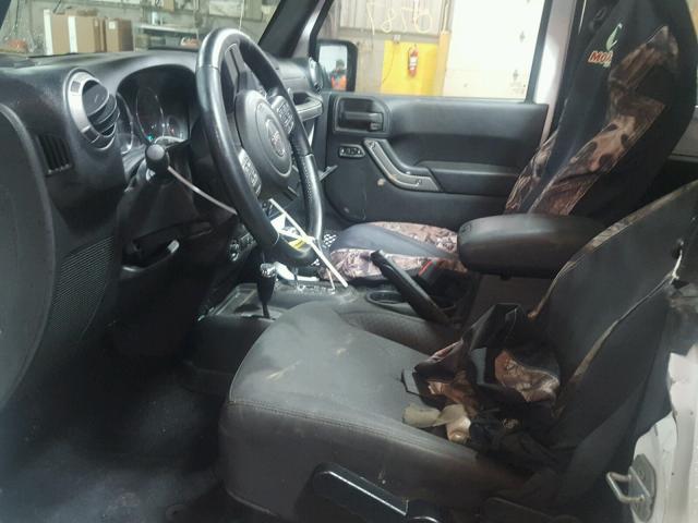 1C4AJWAG2FL518540 - 2015 JEEP WRANGLER S თეთრი ფოტო 5