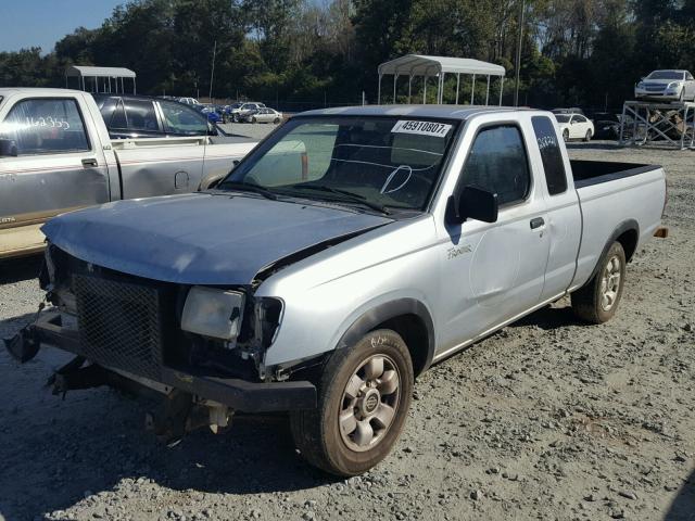 1N6DD26S1YC346009 - 2000 NISSAN FRONTIER K SILVER photo 2