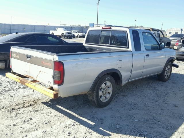 1N6DD26S1YC346009 - 2000 NISSAN FRONTIER K SILVER photo 4