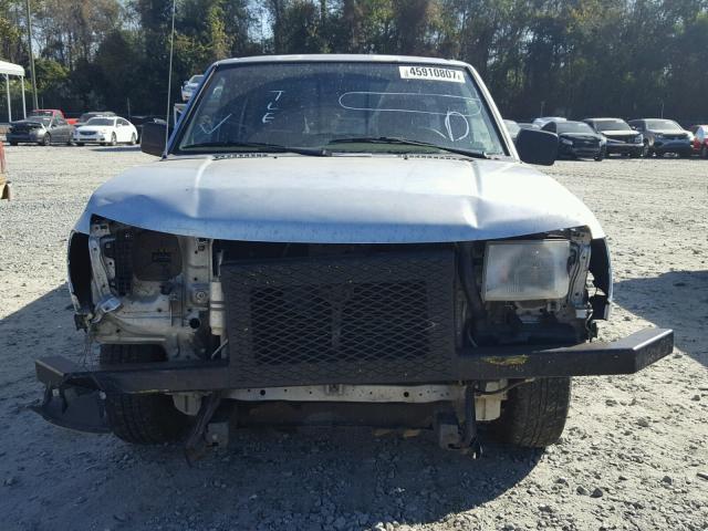 1N6DD26S1YC346009 - 2000 NISSAN FRONTIER K SILVER photo 9