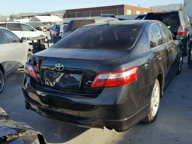 4T1BE46K37U164478 - 2007 TOYOTA CAMRY NEW BLACK photo 4