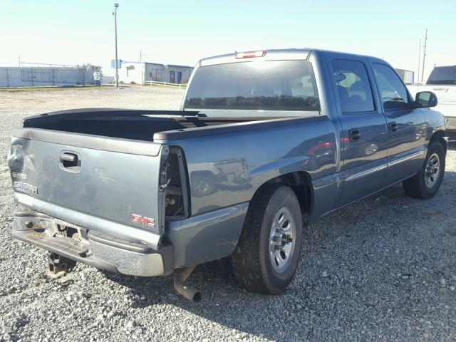 2GTEC13V071127548 - 2007 GMC NEW SIERRA BLUE photo 4