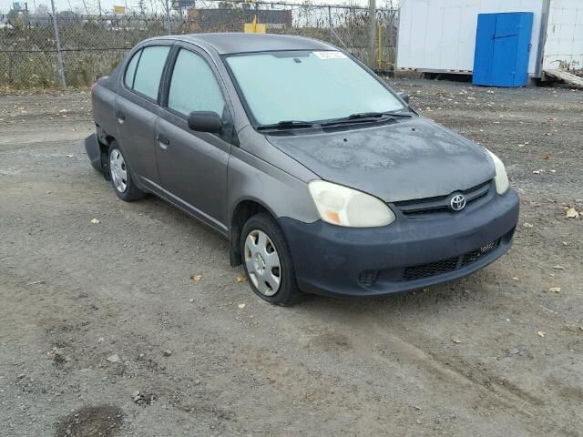 JTDBT123835048351 - 2003 TOYOTA ECHO GRAY photo 1