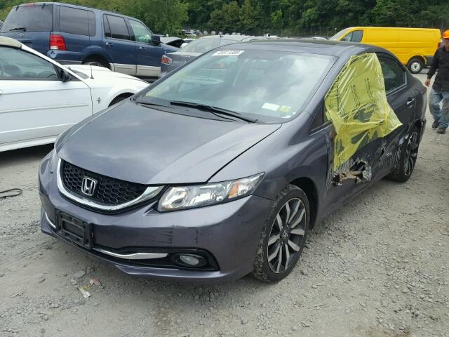 2HGFB2F91FH547922 - 2015 HONDA CIVIC EXL 石墨色 照片 2