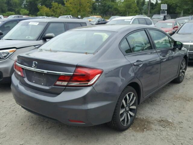 2HGFB2F91FH547922 - 2015 HONDA CIVIC EXL 石墨色 照片 4