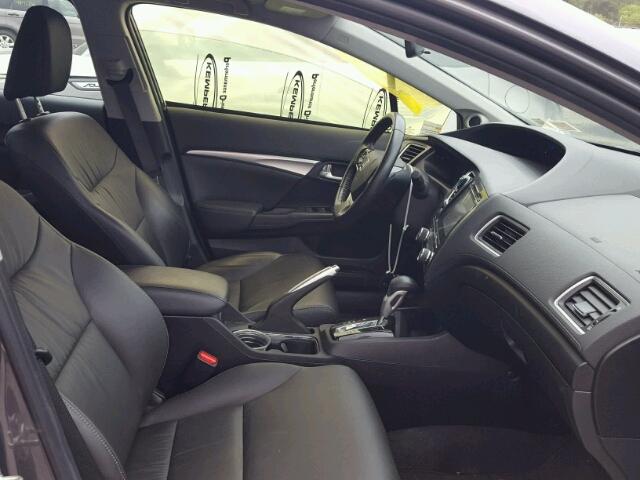 2HGFB2F91FH547922 - 2015 HONDA CIVIC EXL 石墨色 照片 5