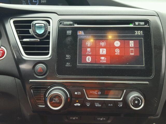 2HGFB2F91FH547922 - 2015 HONDA CIVIC EXL 石墨色 照片 9