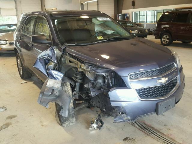 2GNFLEEK5E6214545 - 2014 CHEVROLET EQUINOX LS BLUE photo 1