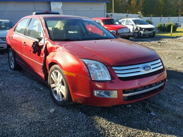 3FAHP08137R141785 - 2007 FORD FUSION RED photo 1