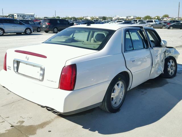 1G6KD54Y25U211813 - 2005 CADILLAC DEVILLE CREAM photo 4